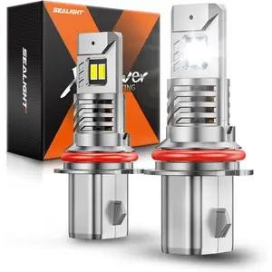 2000 Ford F-150 9007/HB5 80W 6500K White IP68 LED Headlight Bulbs 2PCS SEALIGHT X1S