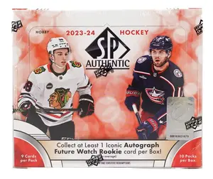 2023-24 Upper Deck SP Authentic Hockey Hobby Trading Cards