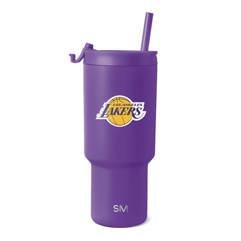 Simple Modern Officially Licensed NBA Trek Insulated Tumbler with Flip Lid and Straw 30oz