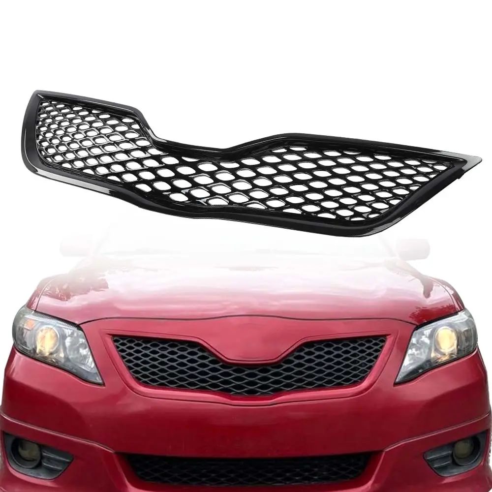 Fit For 2010-2011 Toyota Camry SE Front Bumper Upper Grille Grill Assembly Black