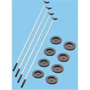 Champion Sports  Aluminum Cue Shuffleboard Set