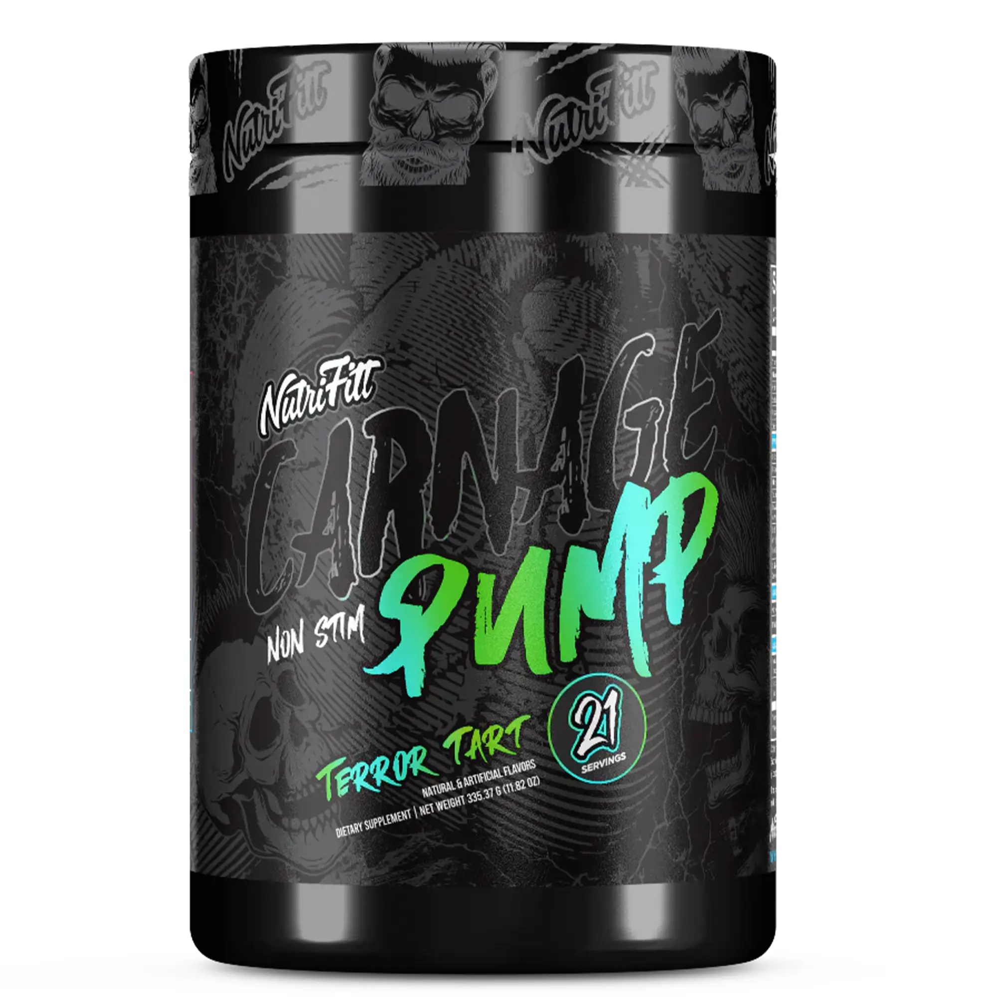 Nutrifitt CARNAGE PUMP - Non-Stim Pre-Workout (21 Servings)