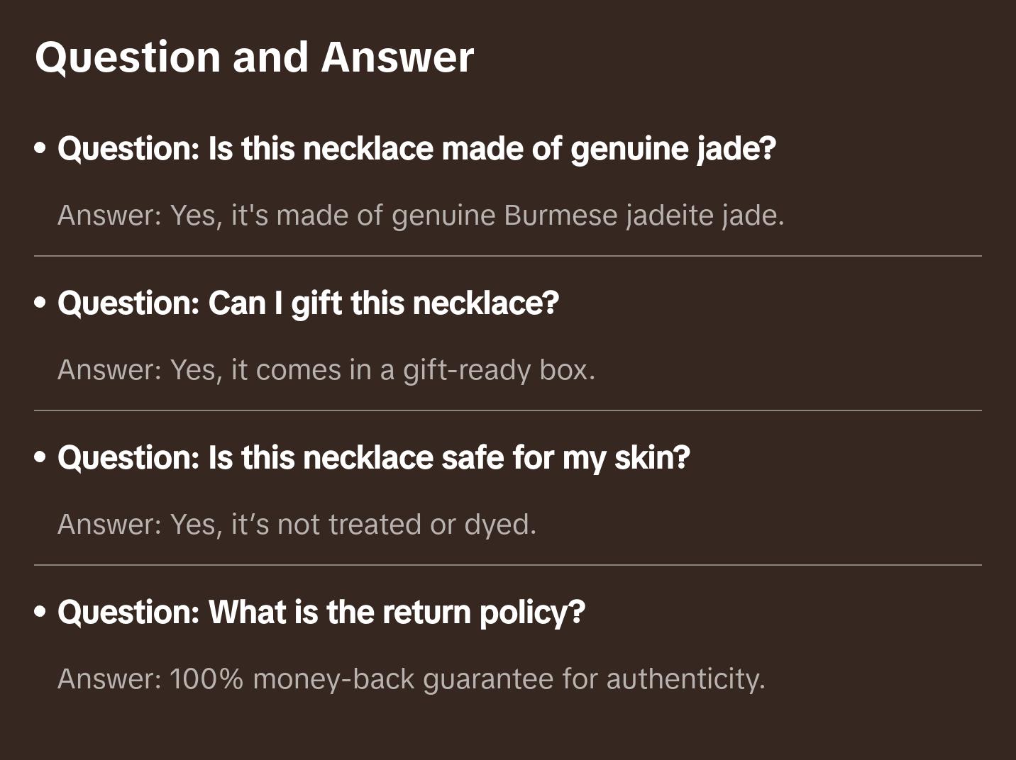 Baikalla "Good Luck Button" Necklace White Green Jadeite Jade Lucky Ping An Kou Pendant