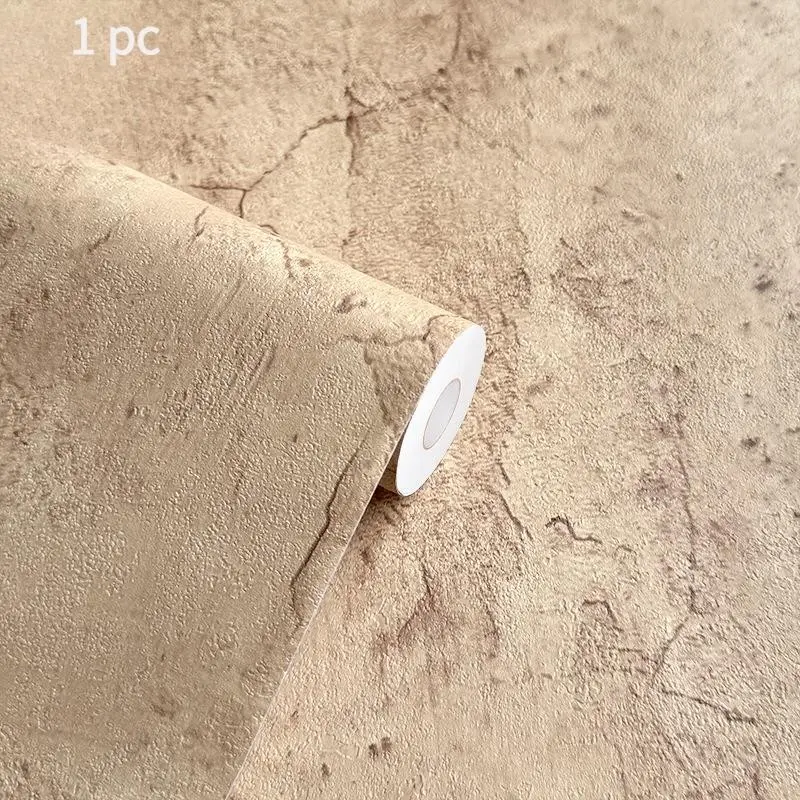 40x500cm Vintage Cement Crack Wallpaper, Self-Adhesive Waterproof Removable, Kitchen Countertop Desktop Shelf Liner, Room Background Renovation