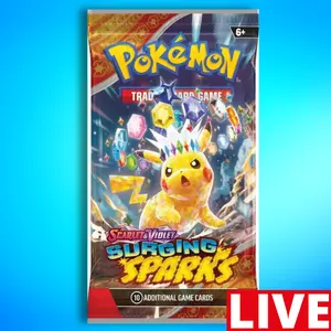 Surging Sparks - Booster Pack (LIVE or SEALED)