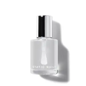 Static Nails Liquid Glass Top Coat- 3x Longer Nail Polish Wear - Chip Resistant, Fast Drying, Non-Toxic, USA Made