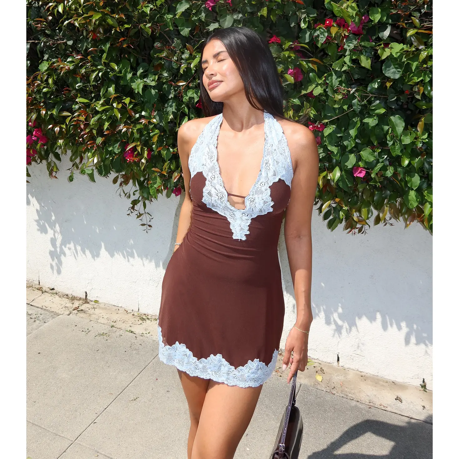 Sweetly Calculated Lace Trim Mini Dress - TikTok Shop Sweetly Calculated Lace Trim Mini Dress - TikTok Shop