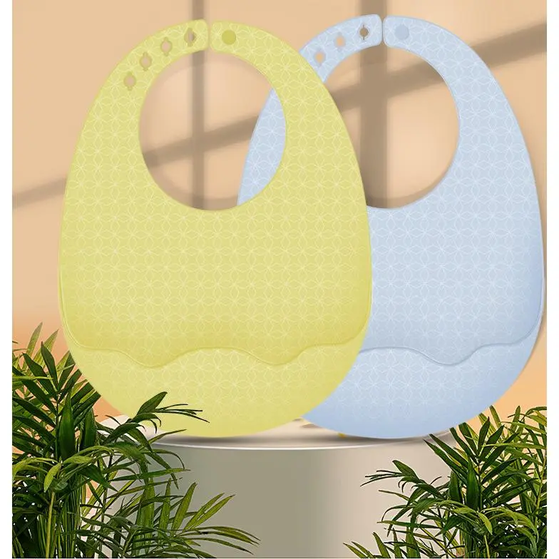 Food Grade Silicone Baby Bib, Ultra Soft Waterproof Feeding Bib for Toddlers Food Grade Silicone Baby Bib, Ultra Soft Waterproof Feeding Bib for Toddlers