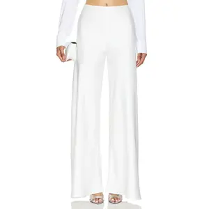 Norma Kamali Bias Elephant Pant in Snow White