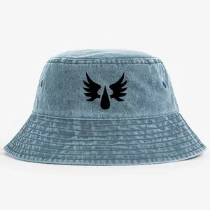 Video Games Unisex Street Vintage Bucket Hat Men Women Gift Retro Denim Fabric Washed Design Casual Outdoor Fashion Iconic Daily Wear Hat