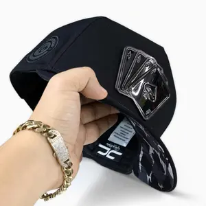 “A” Playing Card Unisex Baseball Cap, Adjustable Street Style Hat for Daily Wear, Cool Fashion Look