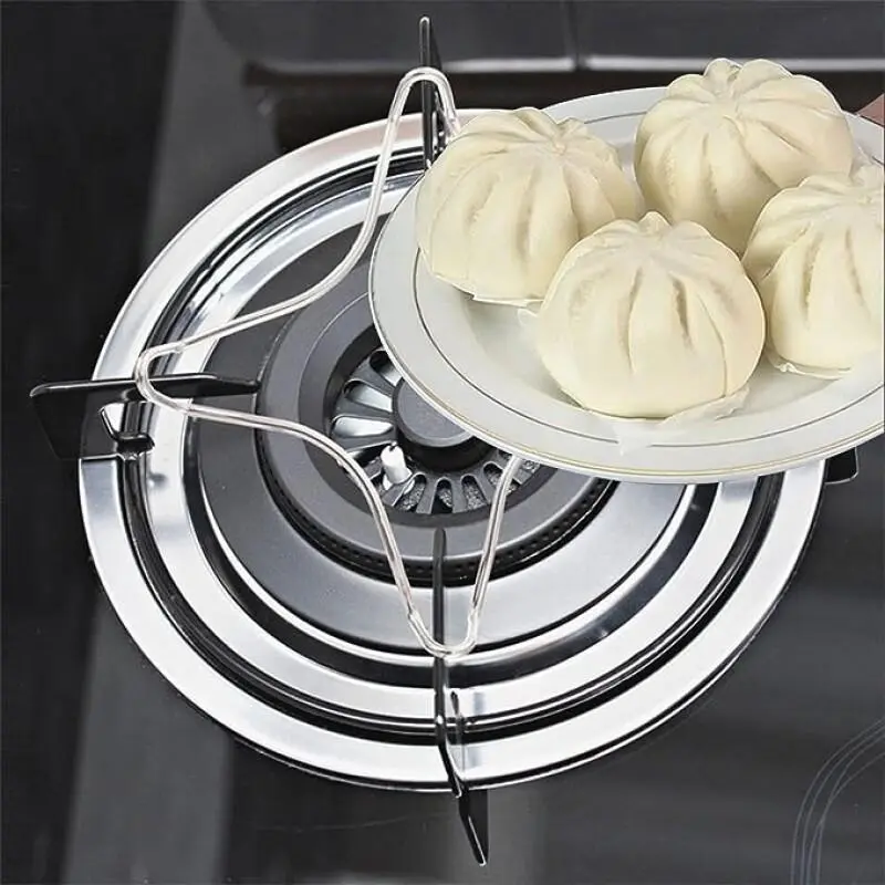 2pcs New Stove Rack Household Gas Stove Auxiliary Rack Milk Rack Small Pot Rack Coffee Rack Small Milk Rack