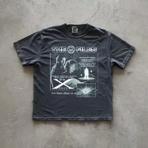 the X Files - unisex tee, scully and mulder, i want to believe, ufo, classic movie, aliens, vintage shirt