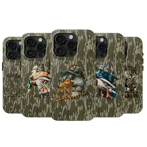Camo Hunting – Bold Hunting with Duck Cover, Tough 2-Piece Phone Case for iPhone