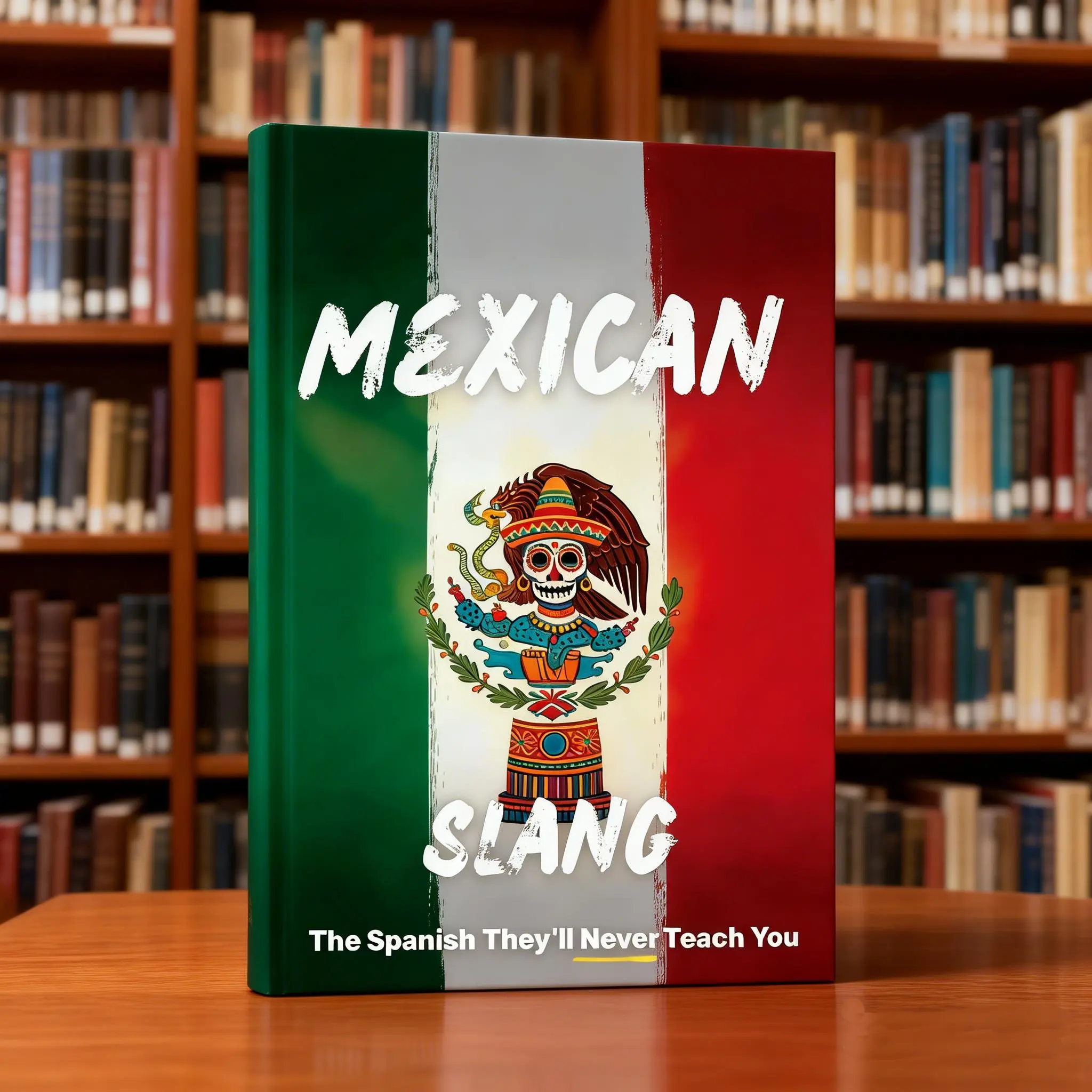 Mexican Slang Book - 2026 Spanish Language Learning Tool, Reading Materials with Regional Variations, Cautionary Slang, Soft Cover, Travel-Friendly for Spanish Beginners