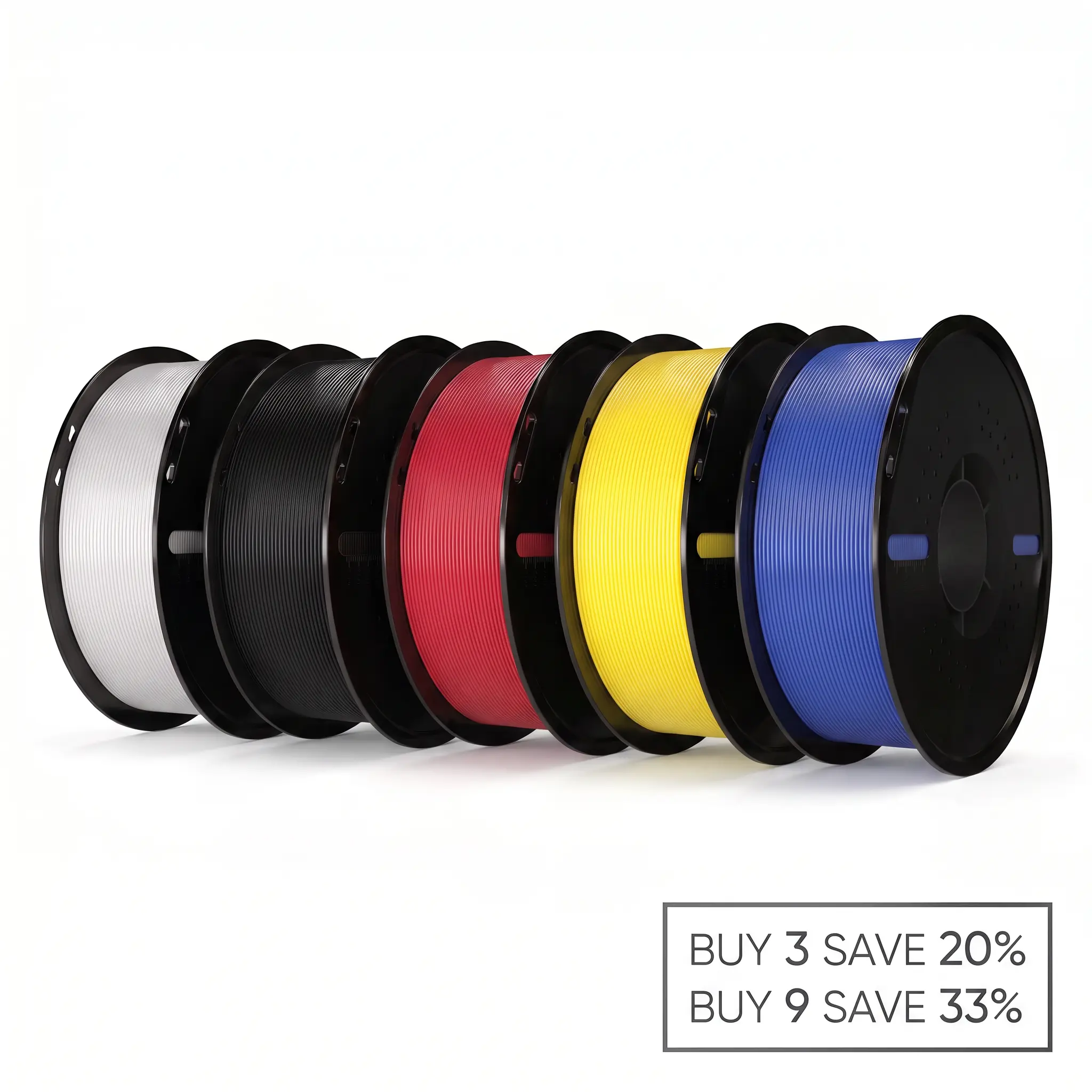 Miailuy Polylactic Acid (PLA+) 3D Printer Filament Spool, 1.75mm 1kg Vacuum-Sealed, Opaque, Tangle-Free, Clog-Free, Low Warping, High Compatibility for FDM Printers, Vibrant Color, Smooth Printing for All Skill Levels (3D Printing Supplies)