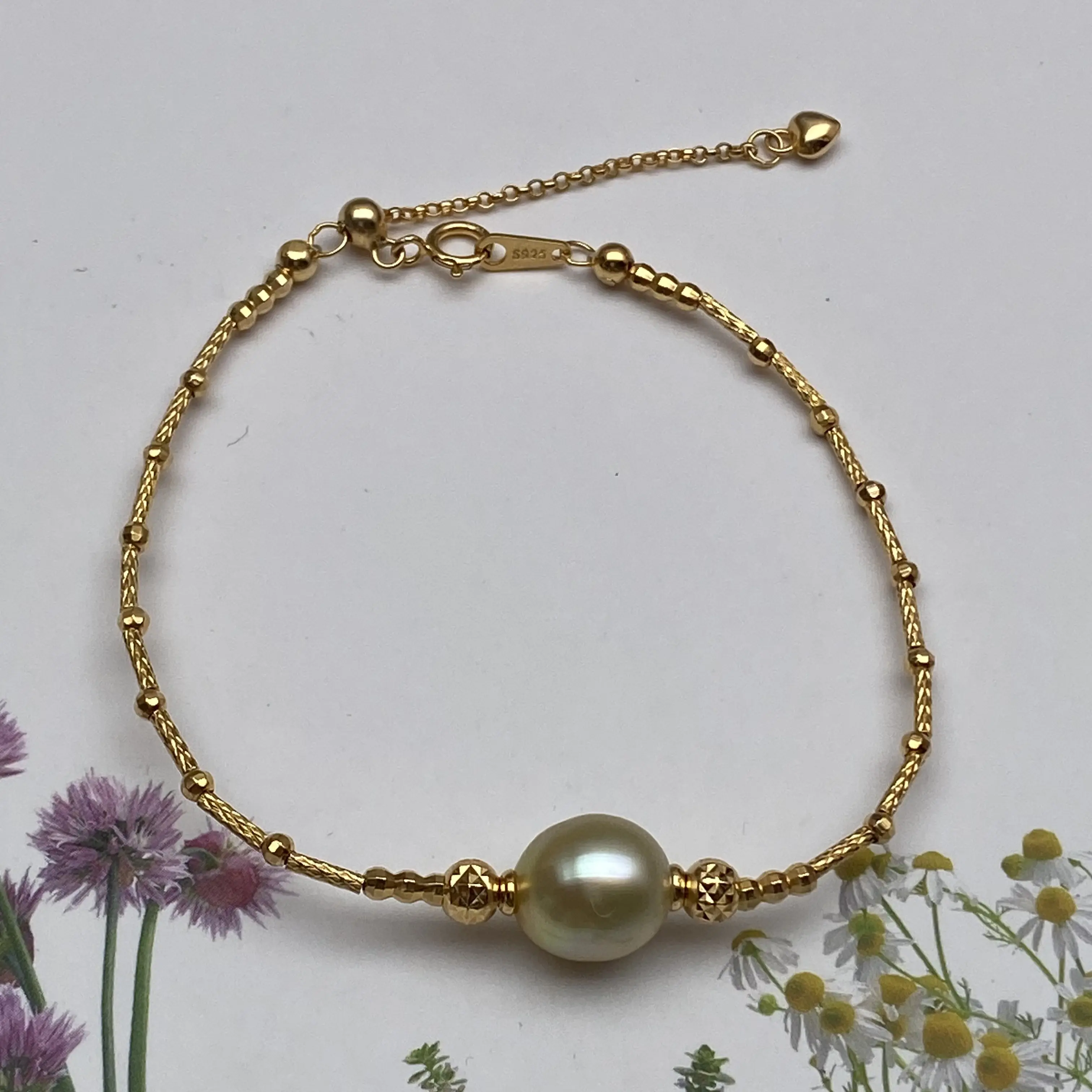 BR30122  ssg Pearl Bracelet