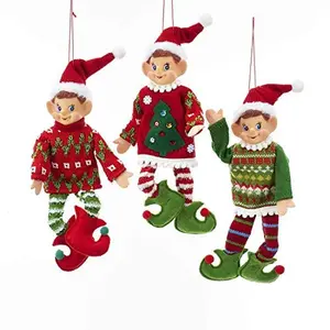 Kurt Adler Traditional Christmas Elves 11”