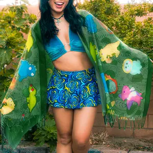 Dino Rave Pashmina (Limited Stock)