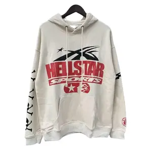 Blue Pullover Hell Star Hoodie Sweatshirt Hoodie