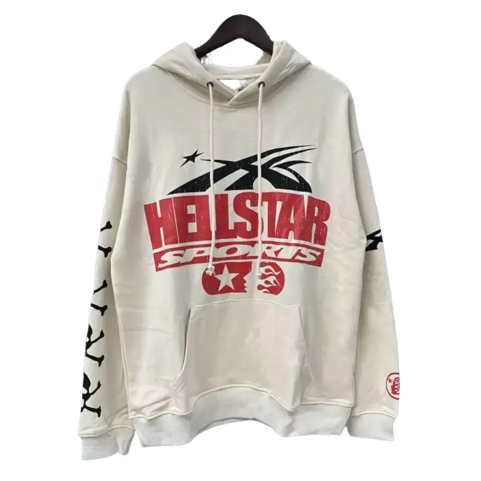 Blue Pullover Hell Star Hoodie Sweatshirt Hoodie
