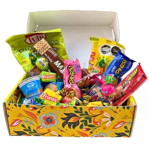 Colombian Candy Food Sweet Box Variety Pack Snack Care Package, Dulces Colombianos Candy Box Productos Colombianos