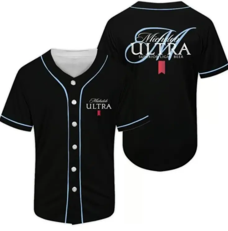 Michelob Ultra Superior Light Beer Baseball Jersey