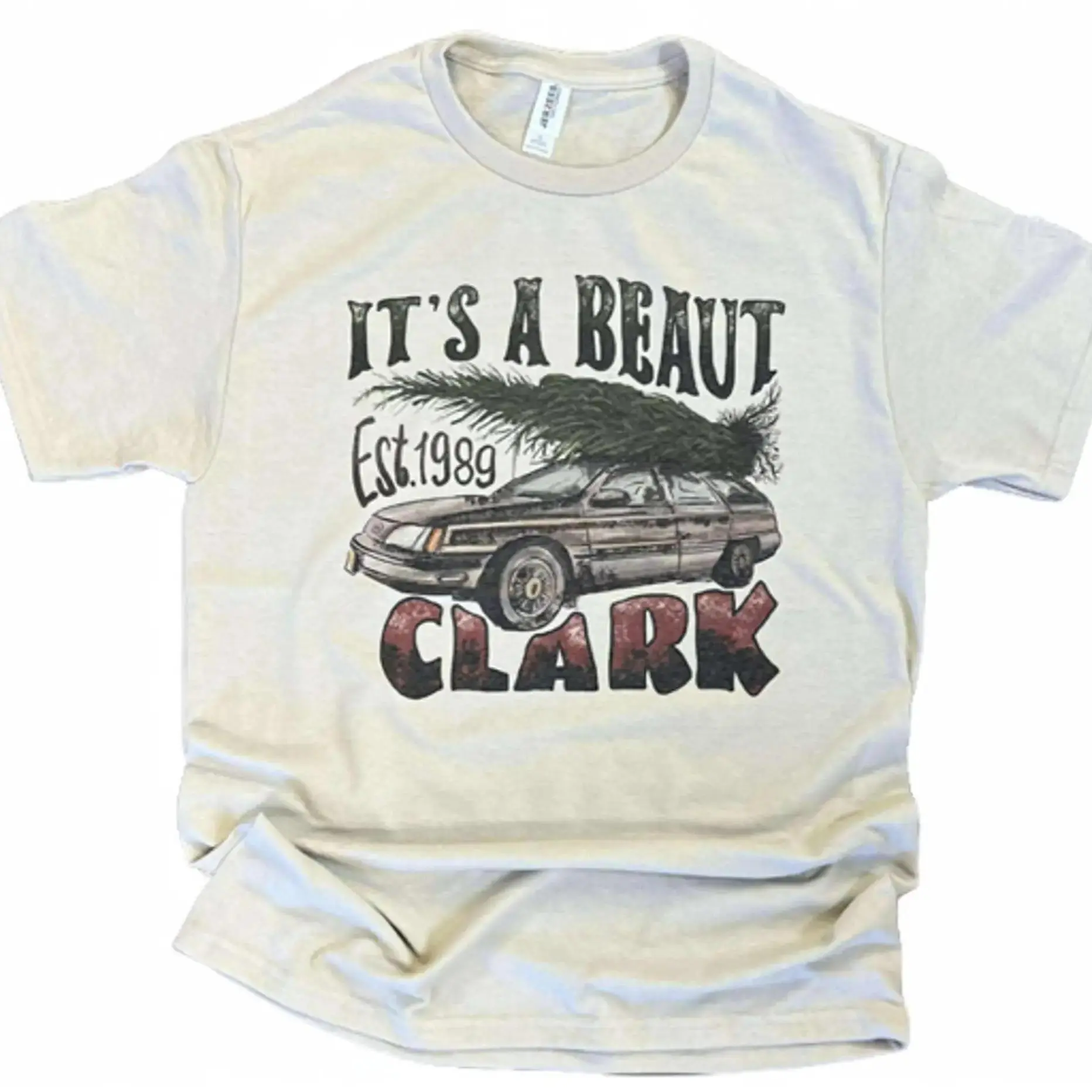 It's A Beaut Clark T-shirt on Cream