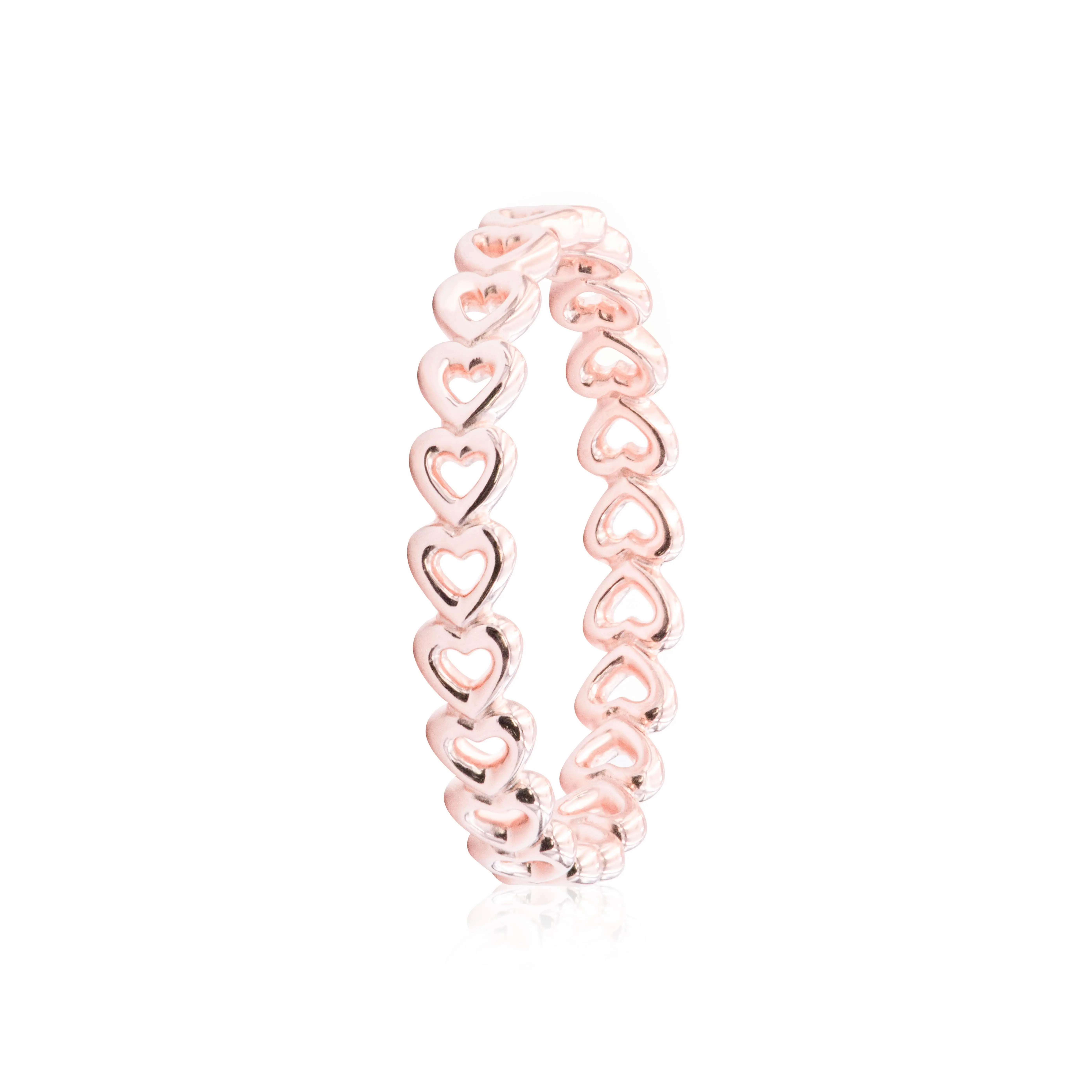 Linked Love Ring in Pandora Rose - Size 54 180177-54