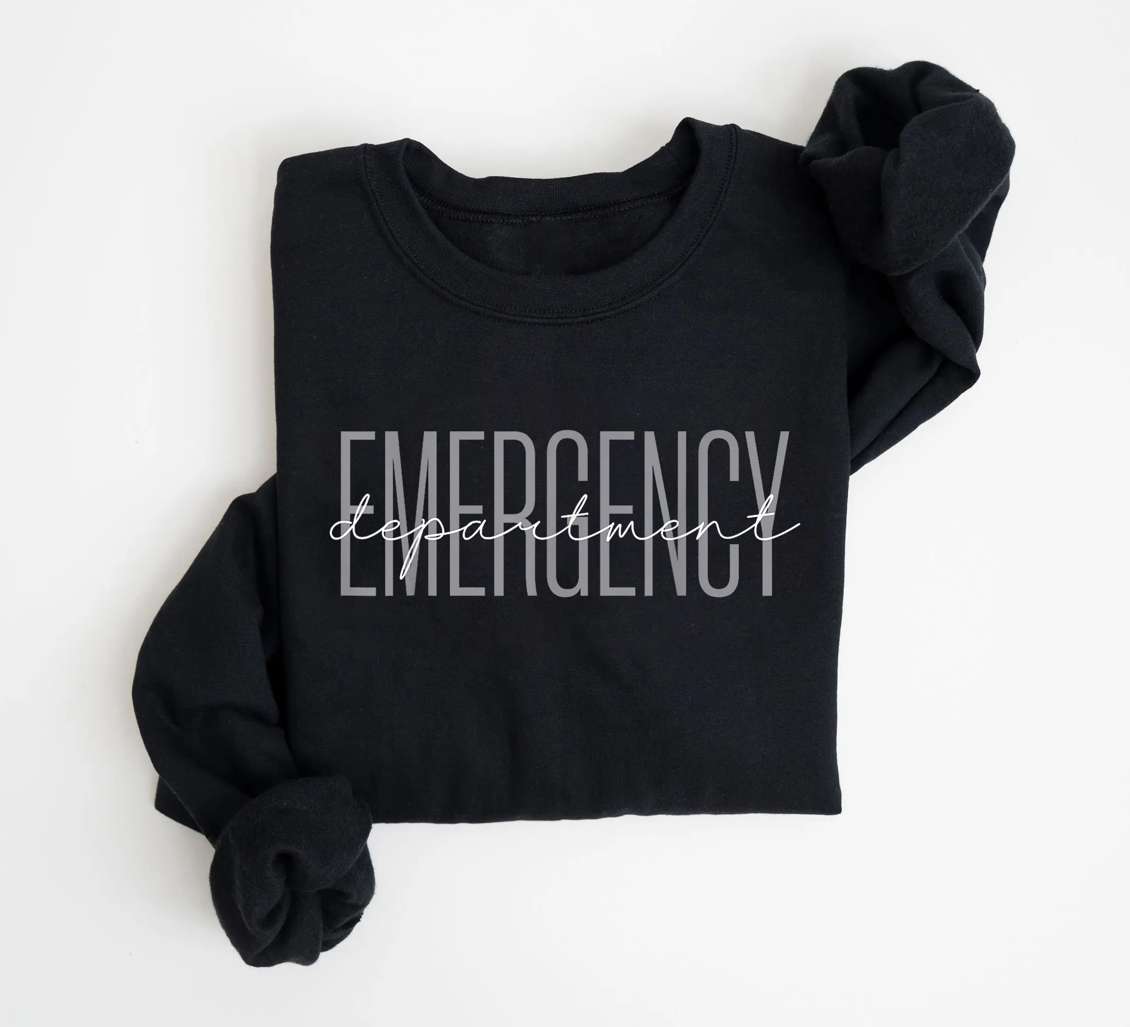 Emergency Department Sweatshirt, Emergency Room Tech Healthcare Nursing Shirt, ER Nurse Shirt, Nurse Life, ER Tech, Emergency Nurse Crewneck