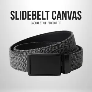 Herringbone Canvas Belt