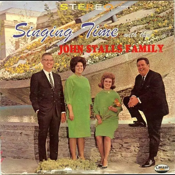 The John Stalls Family - Singing Time (Canaan Records) VG+/VG+