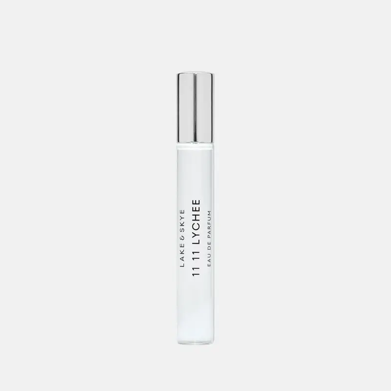Lake & Skye 11 11 Lychee Eau de Parfum | 15ml Liquid Spraying Fragrance for Pulse Points | Fruity Lychee, Raspberry & Musk Perfume | Travel Size