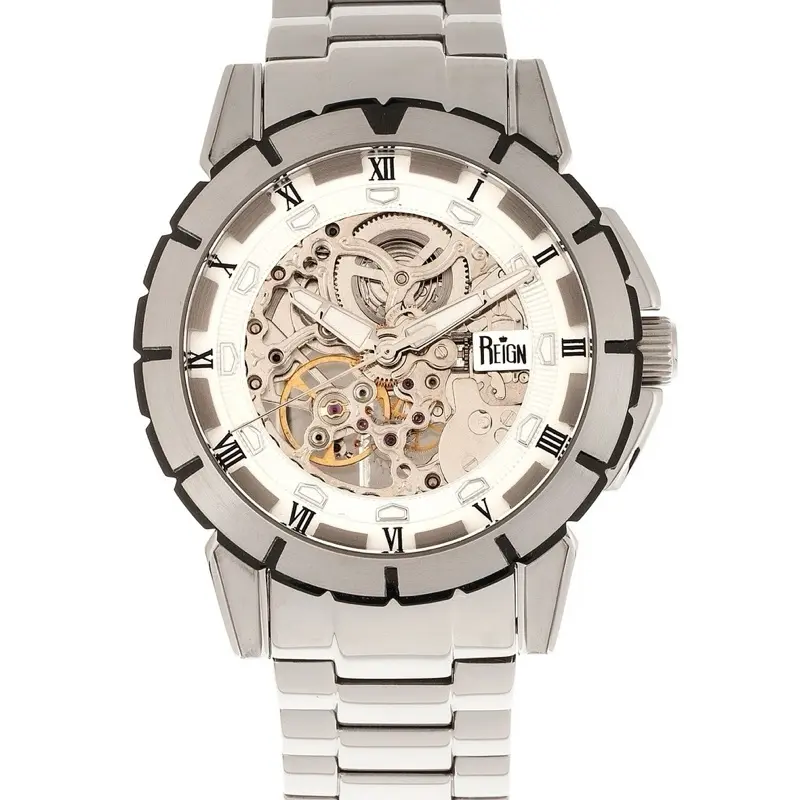 Reign Philippe Automatic Skeleton Bracelet Watch