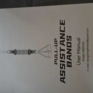 Alongsong Advanced Pull Up Assist Bands Set Heavy-duty 4/5x80lbs Resistance Adjustable Strap & Wide Footplate for Home Gym Outdoor Workout Strength Training Exercise Equipment