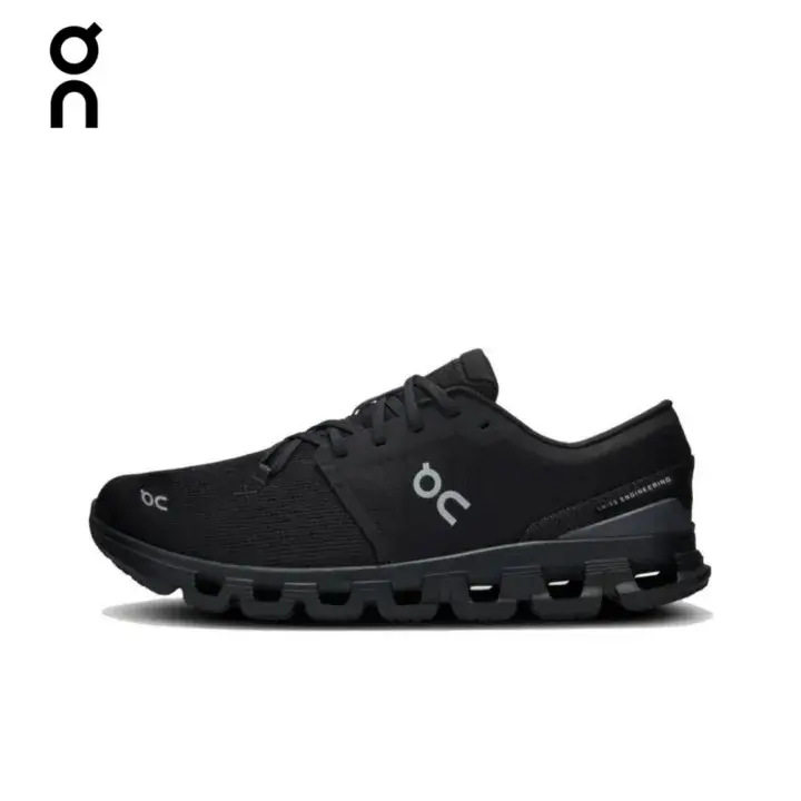 On Cloud X 4 All Black Unisex Running Shoes