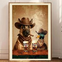 Belgian malinoi with Coors Banquet