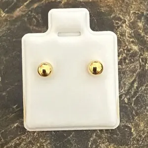 Dormilones Baby Earrings 10k Gold Small