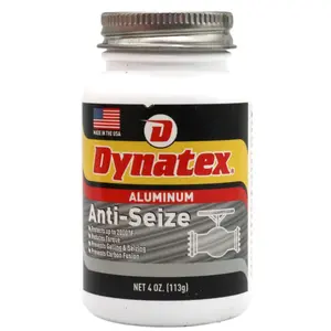 Aluminum Anti-Seize 4 oz Can - General Purpose, Prevents Galling Seizing Corrosion, High Heat & Pressure Resistant, Aluminum & Graphite (Single)