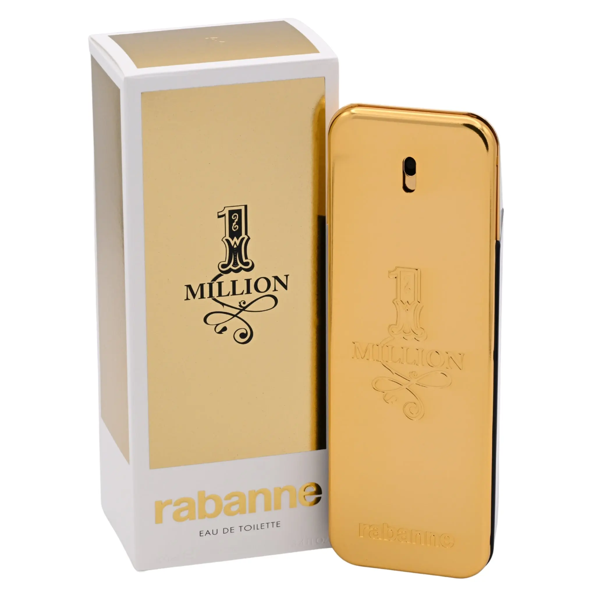 1 One Million by Paco Rabanne for Men EDT 3.3 / 3.4 oz New in Box, Aromatic Citrusy Fragrance, Male 1 One Million by Paco Rabanne for Men EDT 3.3 / 3.4 oz New in Box, Aromatic Citrusy Fragrance, Male