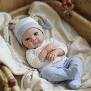 Lifelike Reborn Baby Dolls 20 Inch Full vinyl body Real Life Baby Dolls gifts for Mother's Day Valentine's Day Children's Day & Christmas