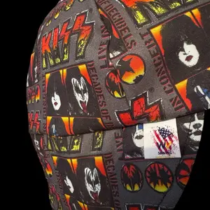 KISS Welding Cap - 100% Cotton Material, Customizable Size, Made to Order, Durable and Comfortable