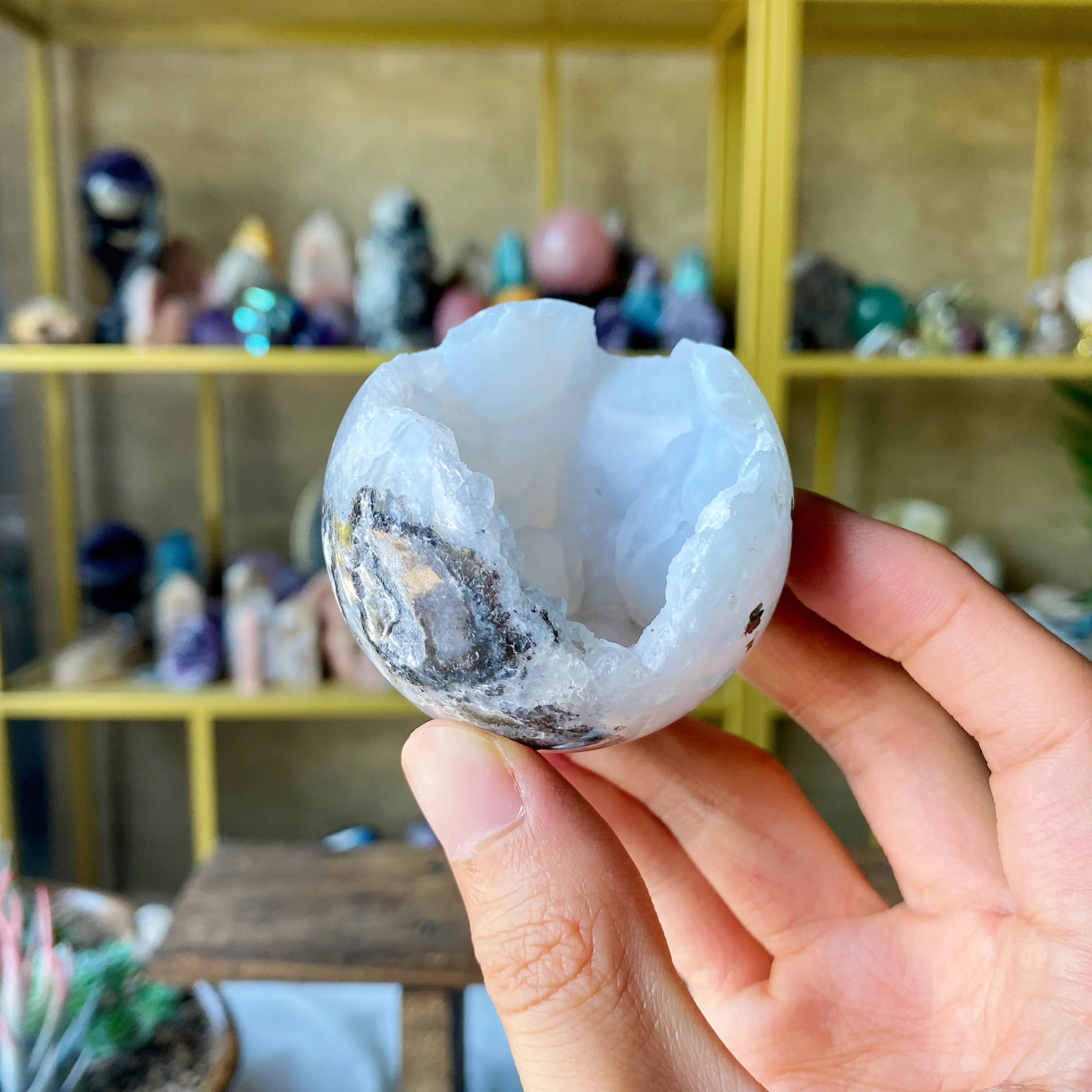 Nature Crystal Druzy Agate Sphere Collection
