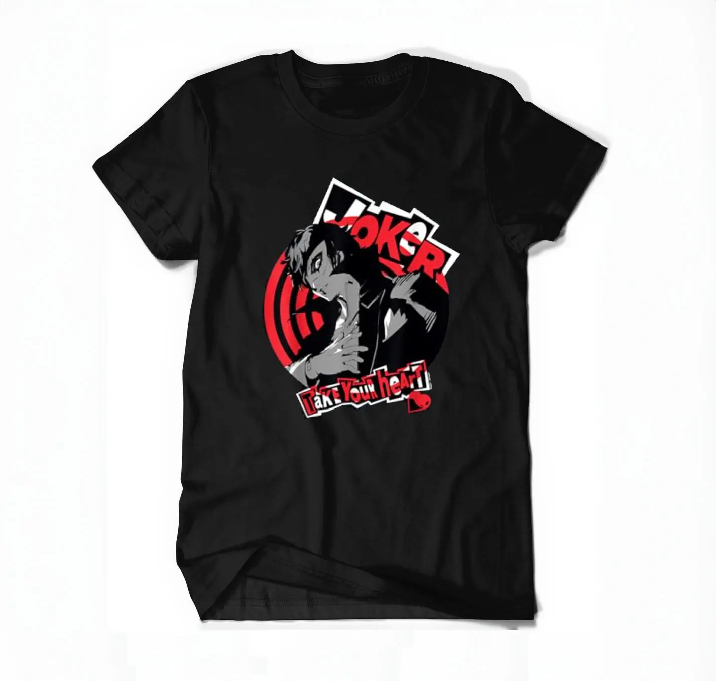Persona 5 Joker Take Your Heart T-Shirt – Phantom Thieves Anime Graphic Tee