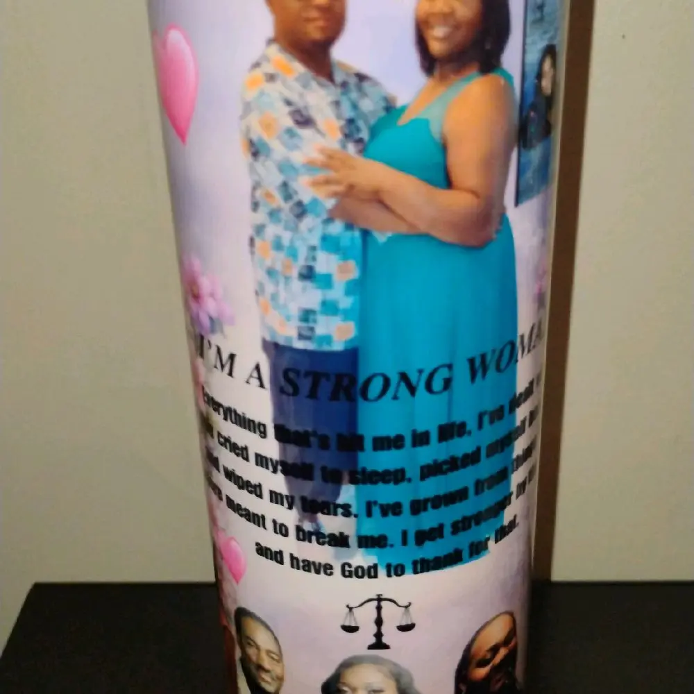 Custom Keepsake Photo Tumblers - Personalized Drinkware Cups