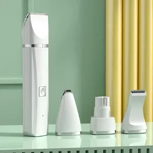 Pet Shaver Nail Grinder Cat Foot Shaver Pet Hair Trimmer,PMultifunctional Pet Hair Trimmer pet Dog Grooming Shaver Cat and Dog Electric Clipper Waterproof Rechargeable Trimmer