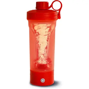 Electric Shaker Bottle, Portable Blender Protein Shaker, USB Rechargeable  Blender For Protein Shakes Pre Workout Greens Coffee Pancake    (Rumba Red)