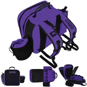 Gladiator Battle Bag Cornhole Backpack for Bags Purple