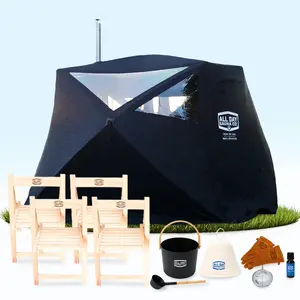 Deluxe Outdoor Sauna