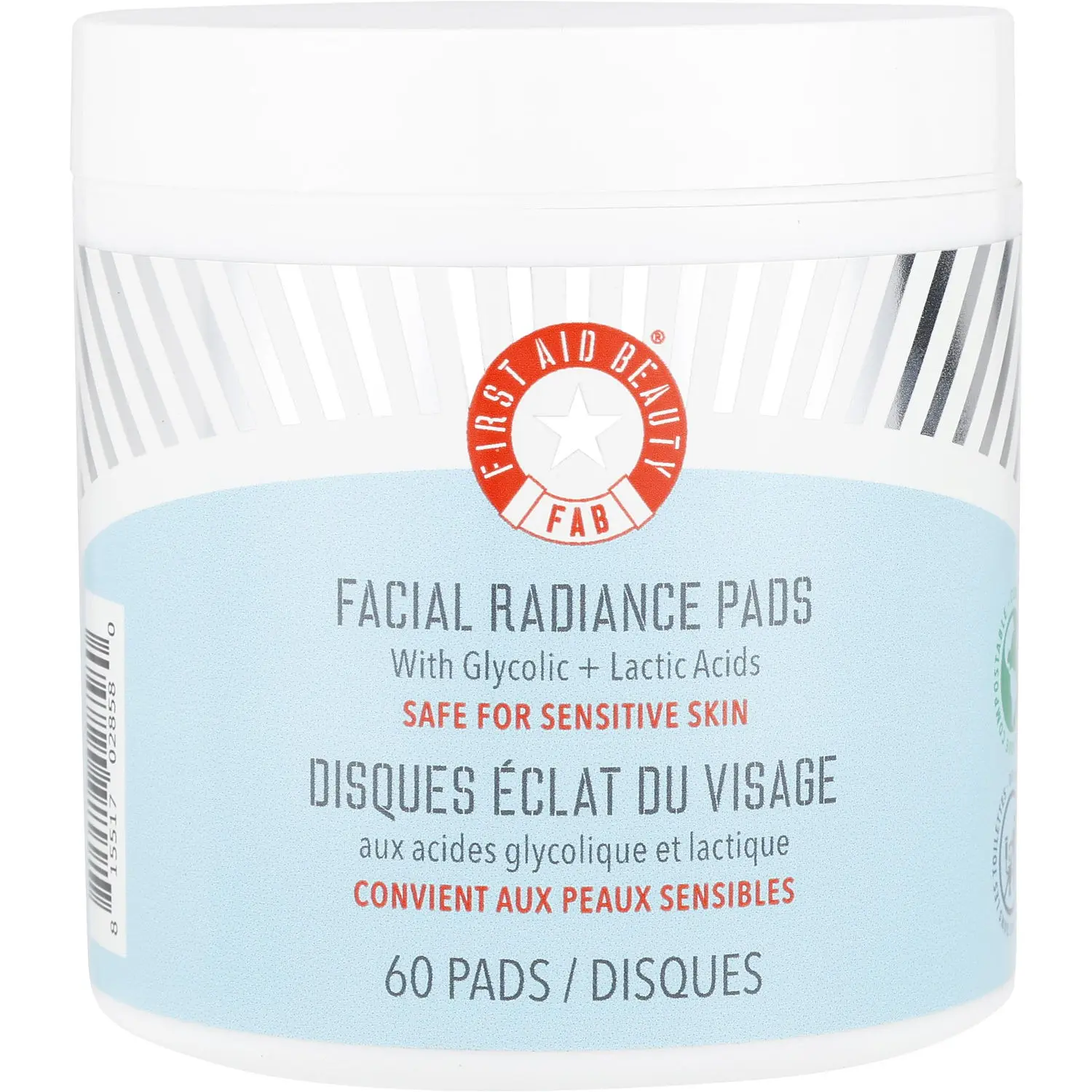 First Aid Beauty By First Aid Beauty Facial Radiance Pads For Unisex